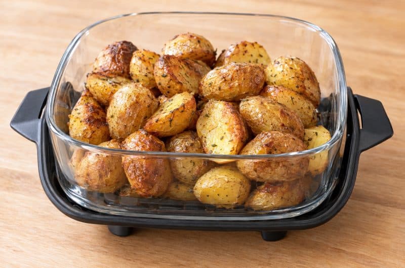 Pommes de terre rôties Ninja Crispi : grenailles sans précuisson