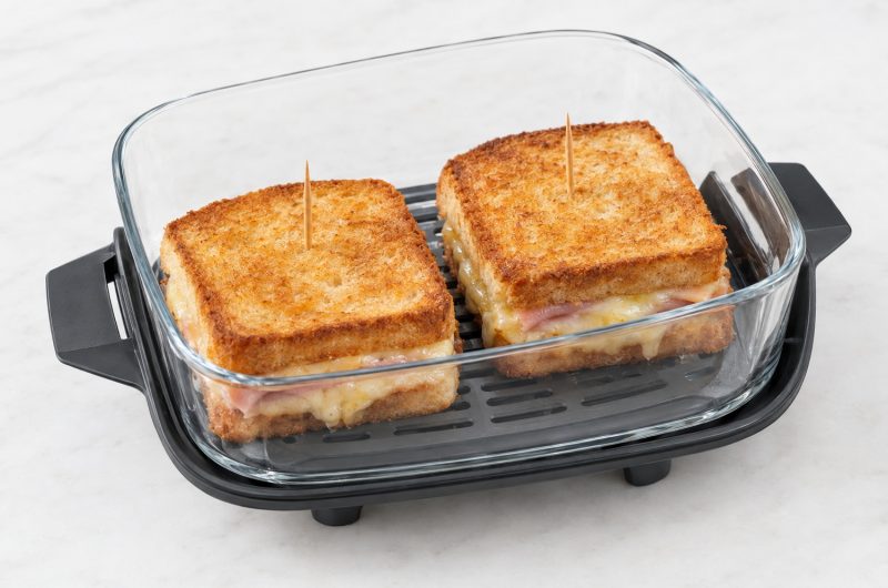 Croque-monsieur classique au Ninja Crispi