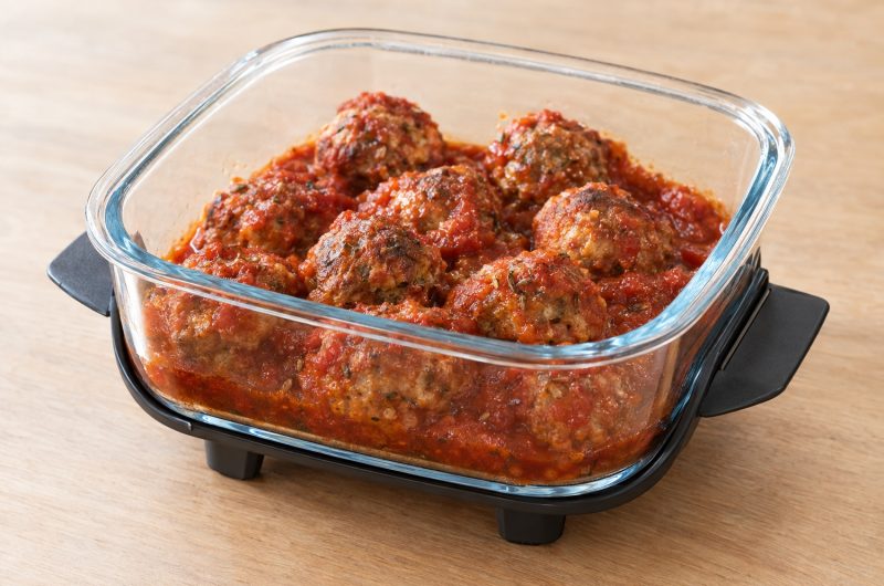 Ninja Crispi Fleischbällchen: Die Zubereitung auf zwei Ebenen