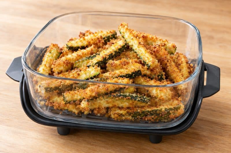 Frites de courgettes croustillantes au Ninja Crispi