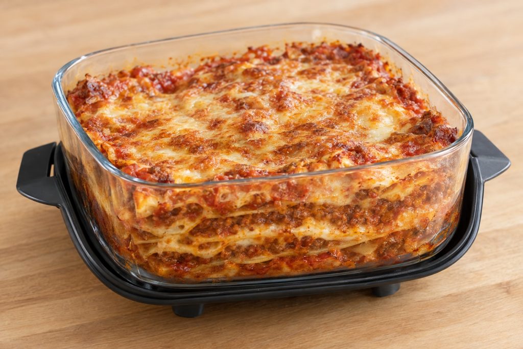 Lasagnes maison au Ninja Crispi : le bon réglage de hauteur